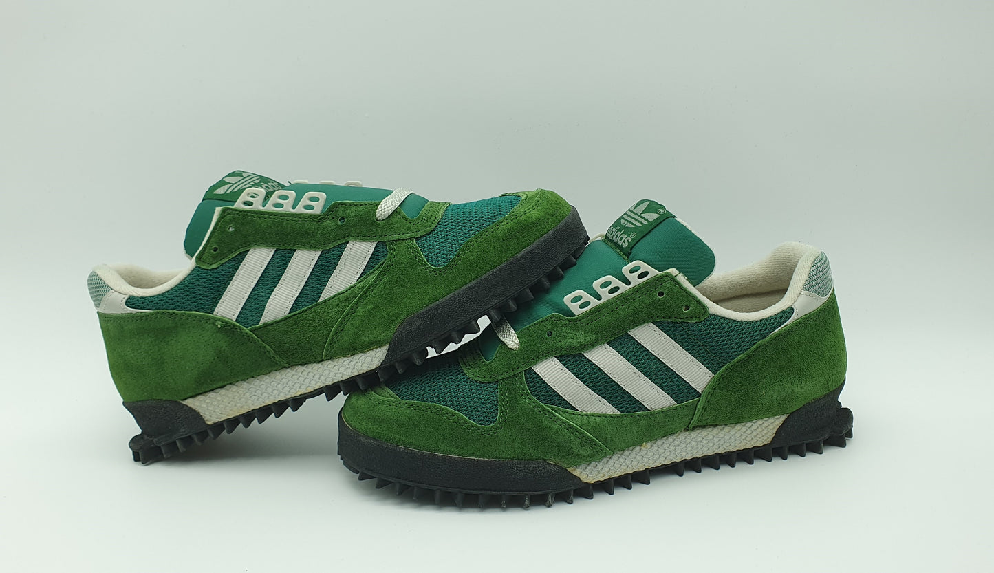 *NEU* Vintage 1991 Adidas Marathon TR 2 Grün UK 9 / EUR 43 1/3