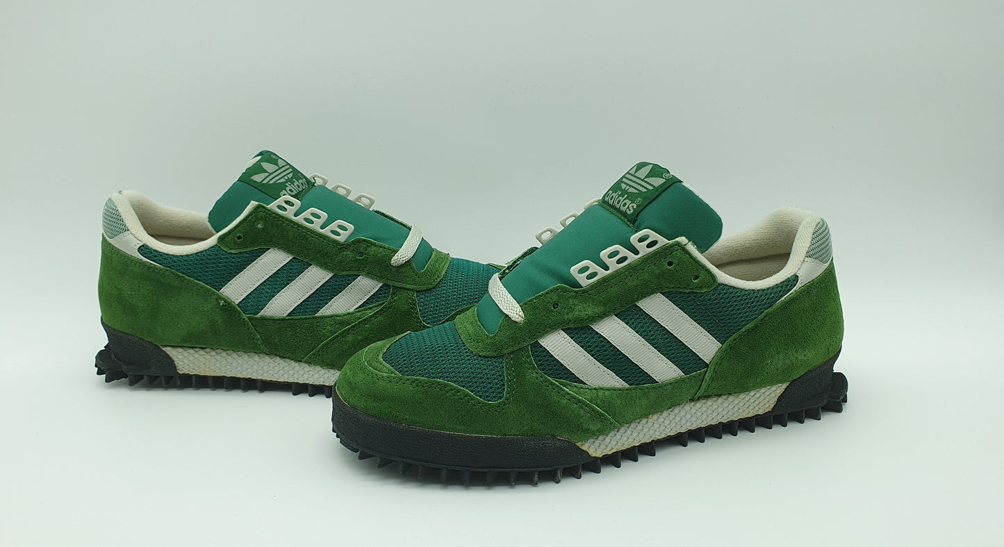 *NEU* Vintage 1991 Adidas Marathon TR 2 Grün UK 9 / EUR 43 1/3