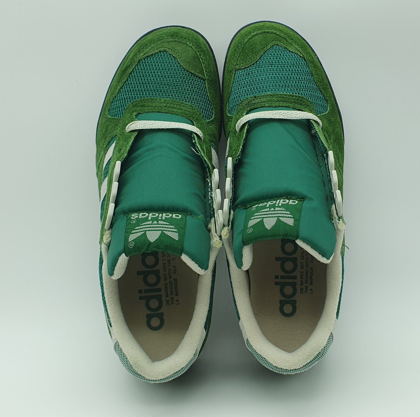 *NEU* Vintage 1991 Adidas Marathon TR 2 Grün UK 9 / EUR 43 1/3
