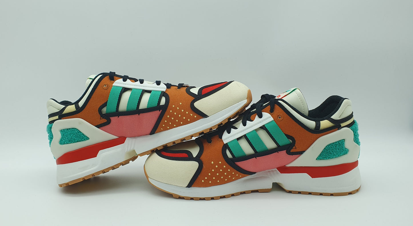 *VGC* 2020 ADIDAS X The Simpsons ZX 10000 'Krusty Burger' UK 9.5 / EUR 44