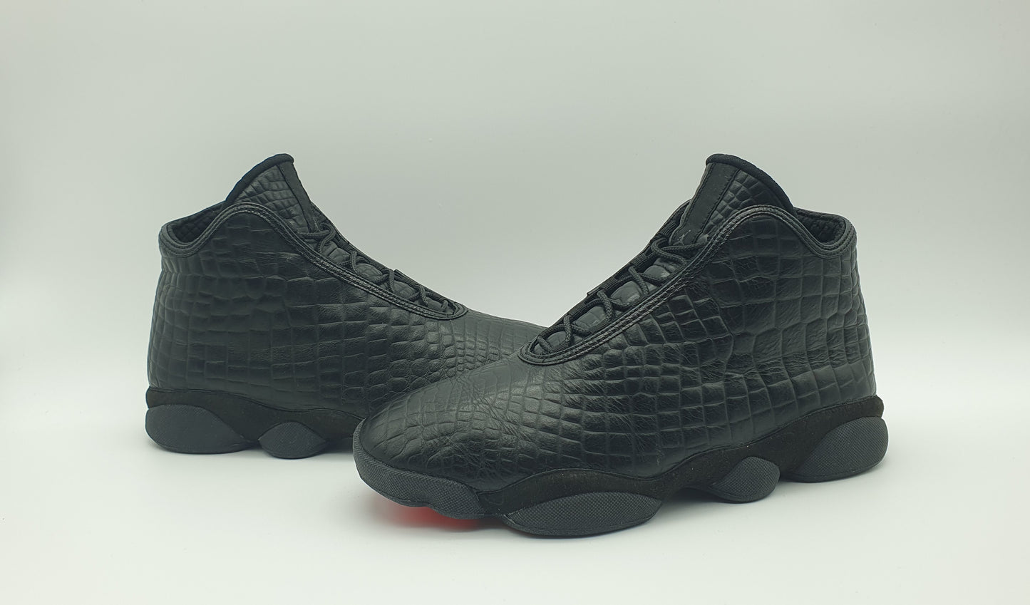 *TOP* 2018 Nike Air Jordan Horizon 'Black Croc' schwarz Gr. UK 8,5 / EUR 43