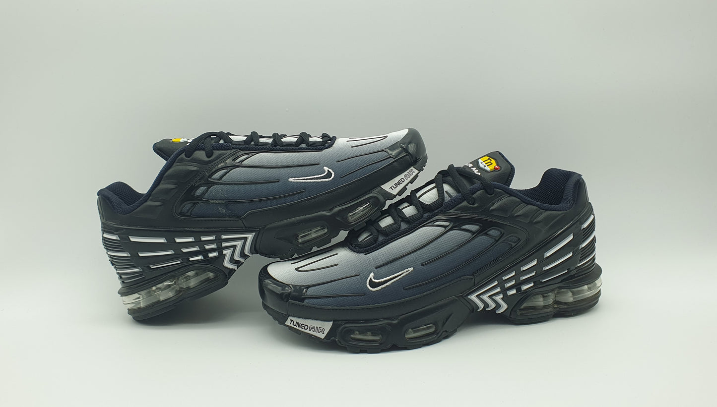 *VGC* 2022 Nike Air Max Plus 3 III Black UK 9 / EUR 44