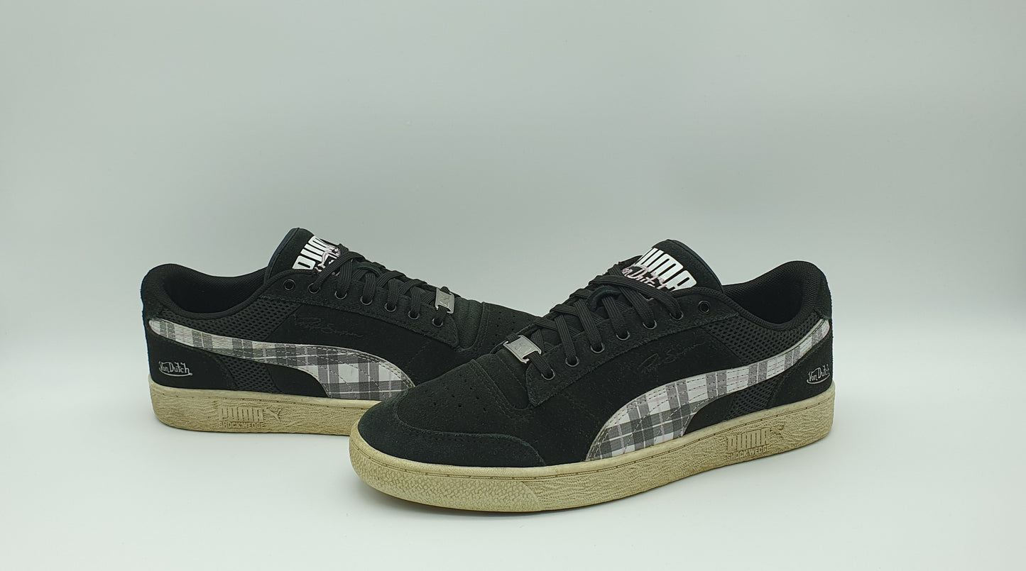 Puma X Von Dutch Ralph Sampson Lo 'Plaid Print Stripes' Gr. UK 8,5 / EUR 42,5