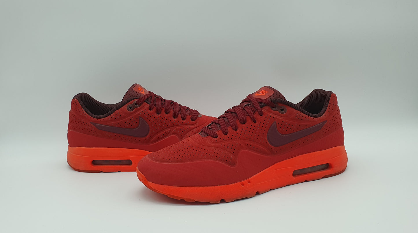 2014 Nike Air Max 1 Ultra Moire Gym Red UK 9 / EUR 44