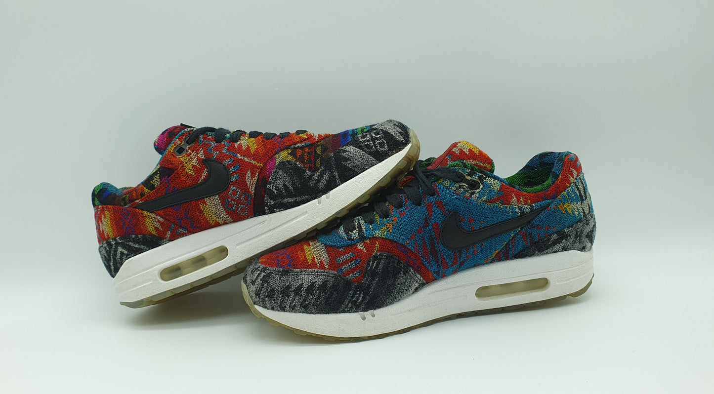 *VGC* 2016 NIKEiD 'What The' X Pendleton Air Max 1 UK 7 / EUR 41