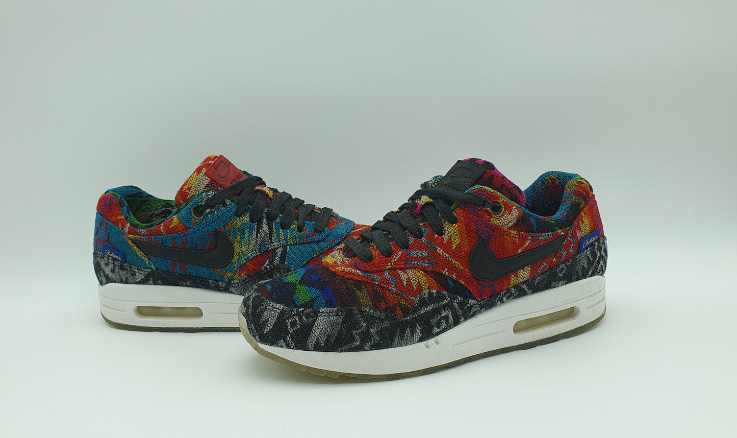 *TOP* 2016 NIKEiD 'What The' X Pendleton Air Max 1 Gr. UK 7 / EUR 41