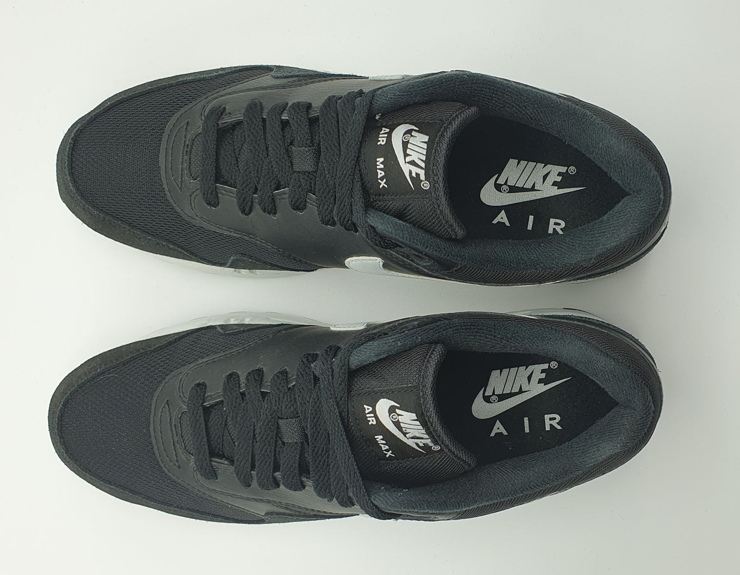2018 Nike Air Max 1 Schwarz Weiß Gr. UK 7 / EUR 41