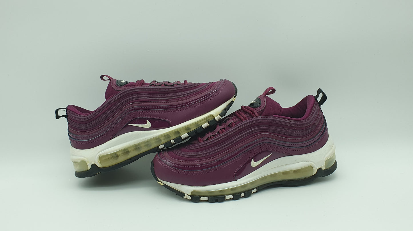 *VGC* 2017 WMNS Nike Air Max 97 Bordeaux UK 3.5 / EUR 36.5