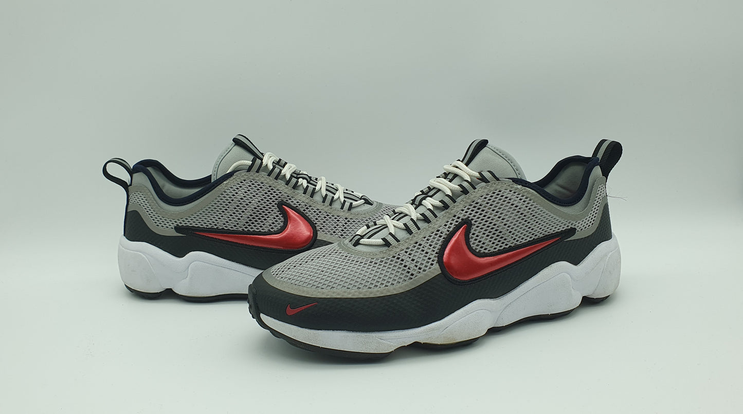 2016 Nike Air Zoom Spiridon Ultra 'Metallic Silver' Gr. UK 8,5 / EUR 43