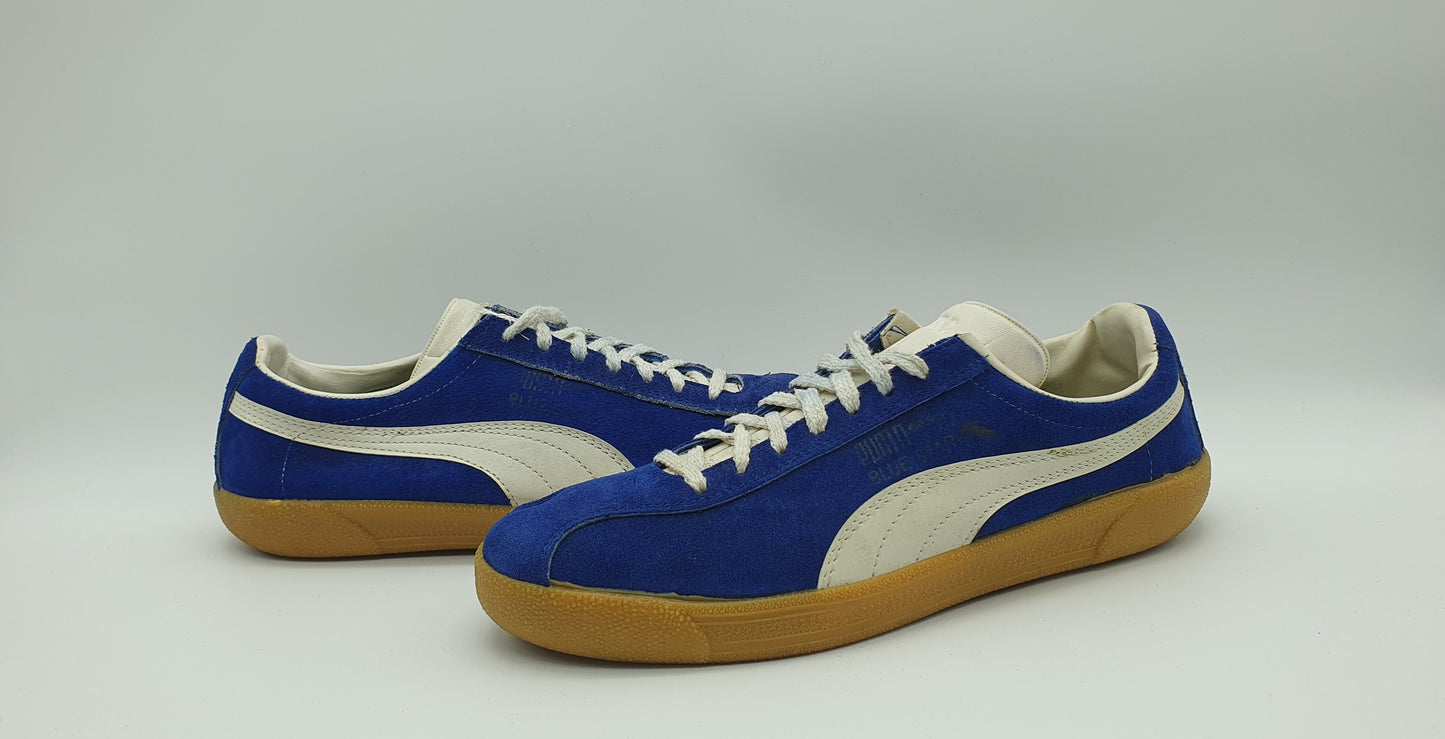 *TOP* Vintage 1980er Puma Blue Star Gr. UK 11,5 / EUR 46,5