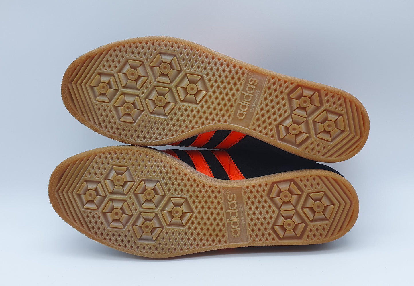 *WIE NEU* Vintage 1970er Adidas Brüssel Made in West Germany UK 8,5 / EUR 42 2/3