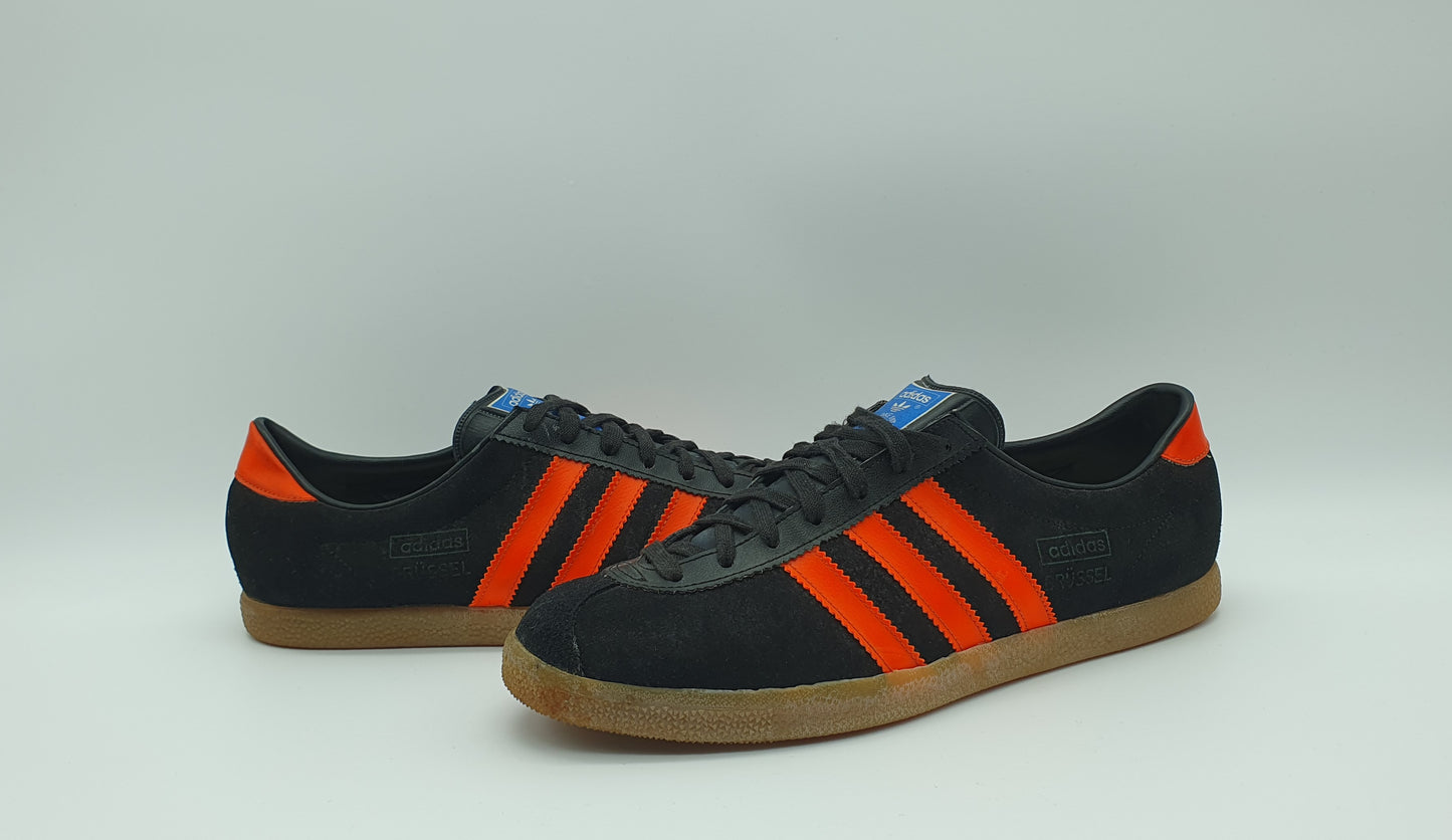 *WIE NEU* Vintage 1970er Adidas Brüssel Made in West Germany UK 8,5 / EUR 42 2/3