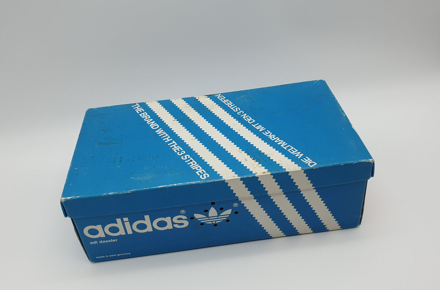 *BNIB* Vintage 1980s Adidas Samba black Made in West Germany UK 9.5 / EUR 44