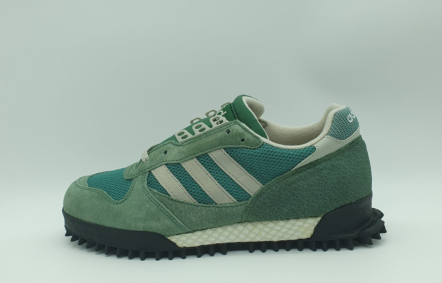 *NEU* Vintage 1994 Adidas Marathon TR 2 Grün UK 8,5 / EUR 42 2/3