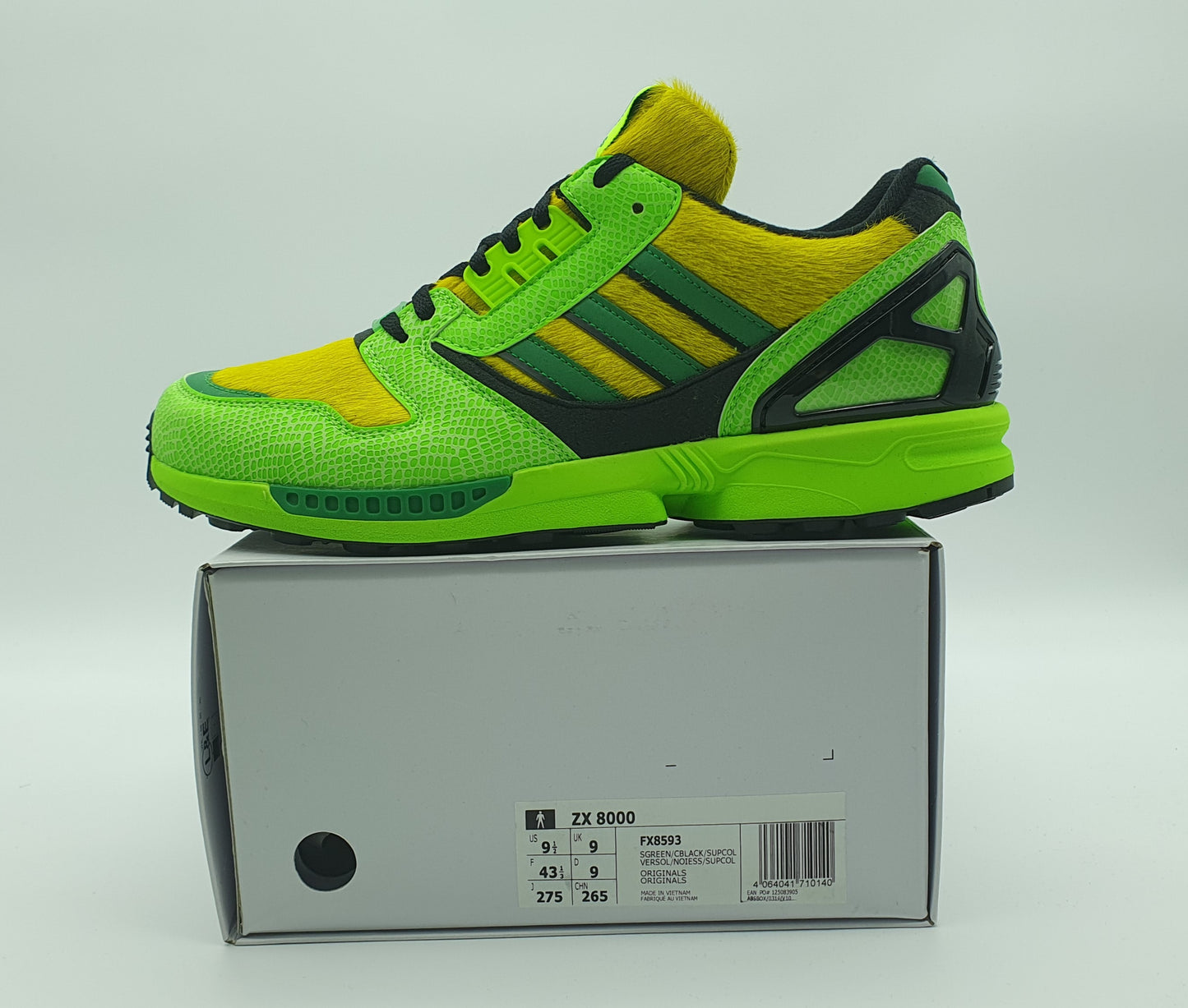 *NEU* 2020 Adidas ZX 8000 X Atmos 'G-SNK 3' Gr. UK 9 / EUR 43 1/3