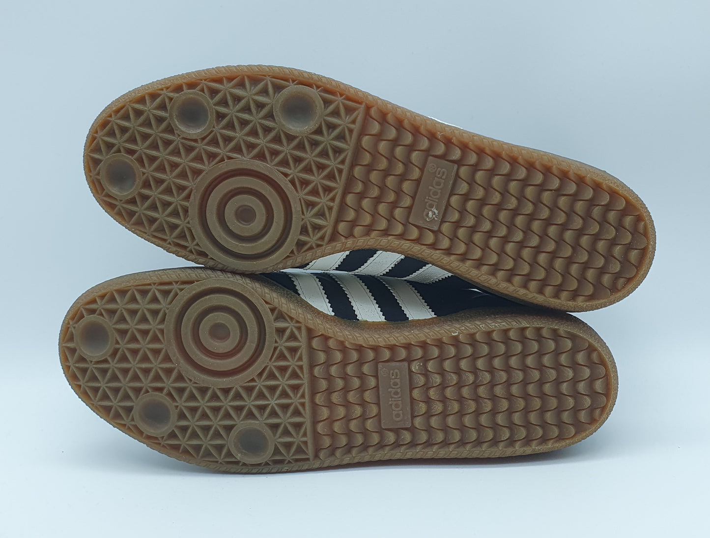 *BNIB* Vintage 1980s Adidas Samba black Made in West Germany UK 8.5 / EUR 42 2/3