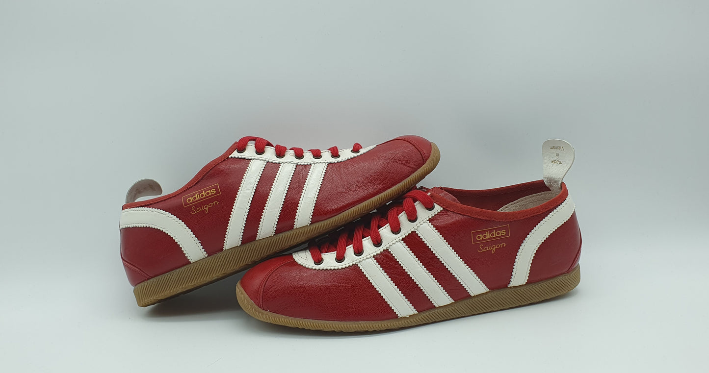 *NEU* 2003 Adidas Saigon Retro Rot Gr. UK 10 / EUR 44 2/3