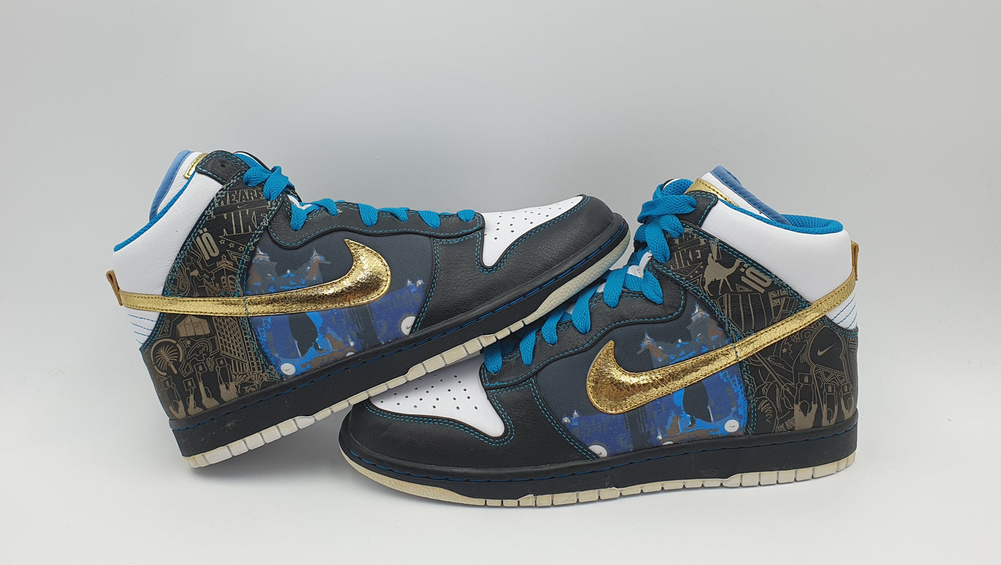 *NEW* 2010 Nike Dunk High Dubai UK 9 / EUR 44