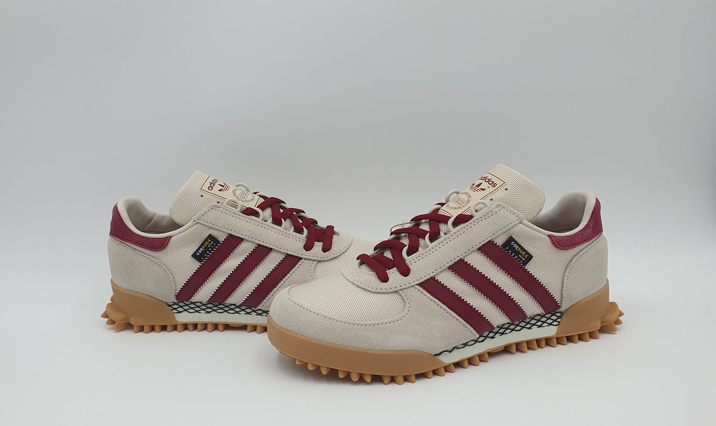 *NEU* 2023 Adidas Marathon TR Cordura Beige / Rot UK 8 / EUR 42