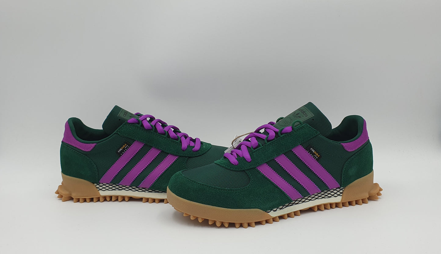 *NEU* 2023 Adidas Marathon TR Cordura Grün / Lila UK 11 / EUR 46
