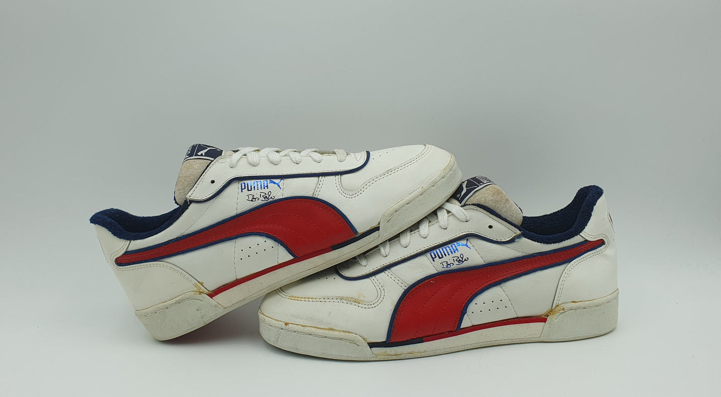 *TOP* Vintage 1990er Puma Boris Becker Made in Taiwan Gr. UK 9 / EUR 43