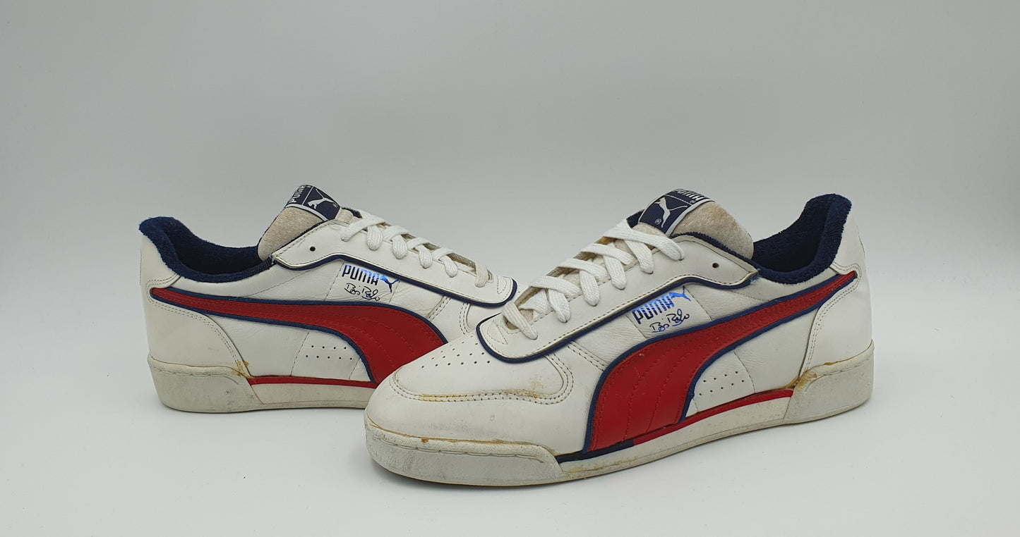 *TOP* Vintage 1990er Puma Boris Becker Made in Taiwan Gr. UK 9 / EUR 43