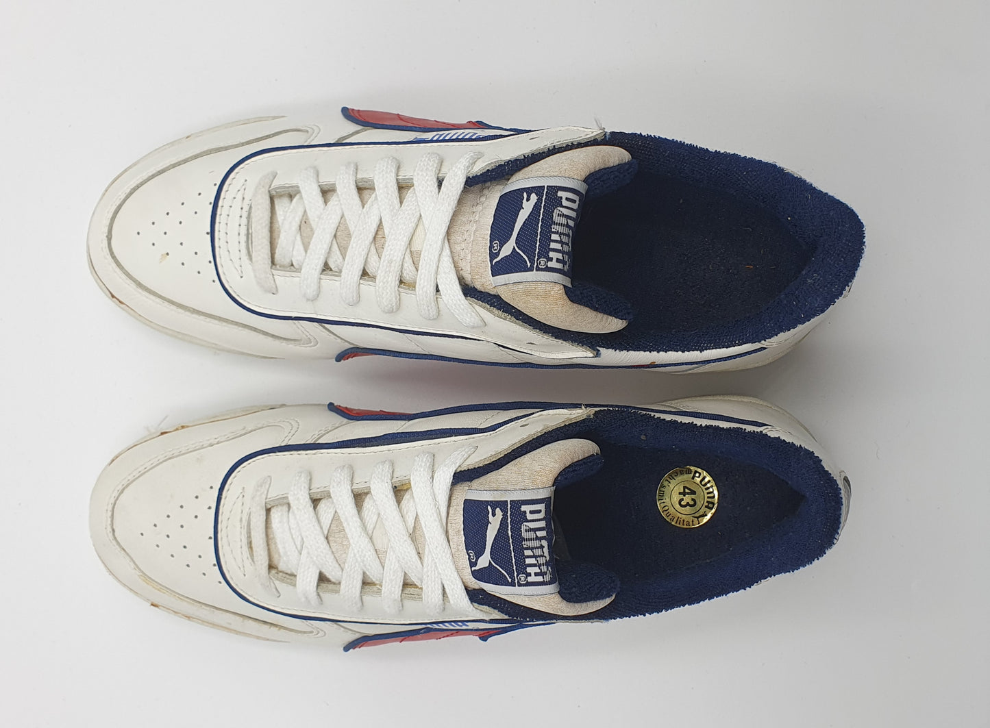 *TOP* Vintage 1990er Puma Boris Becker Made in Taiwan Gr. UK 9 / EUR 43