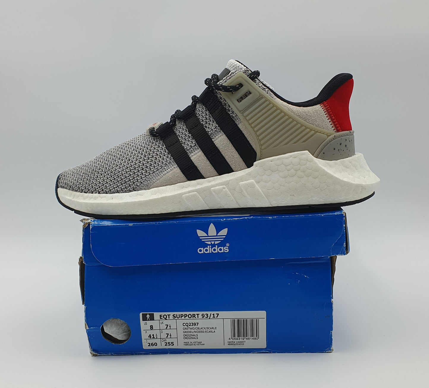*NEU* 2017 Adidas EQT Support 93/17 Gr. UK 7,5 / EUR 41 1/3