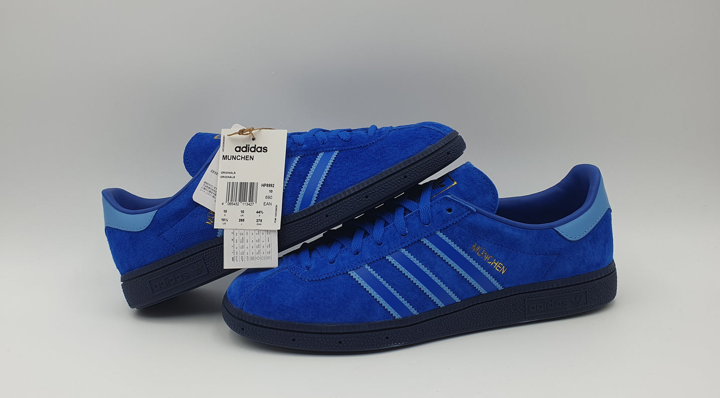 *NEW* 2022 Adidas Munich 'Blue' JD Exclusive UK 10 / EUR 44 2/3