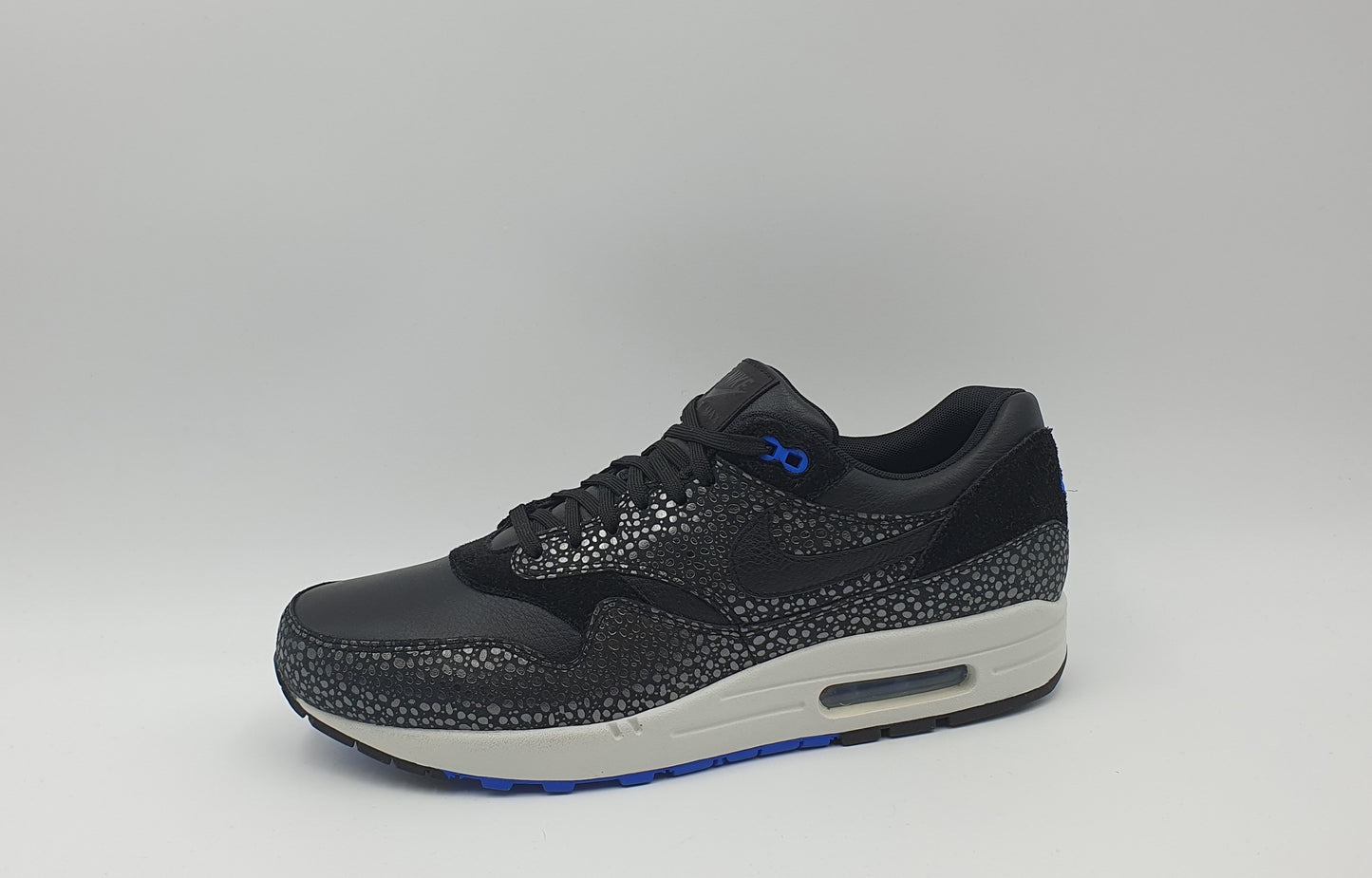 *VGC* 2014 Nike Air Max 1 'Black Safari' UK 10 / EUR 45