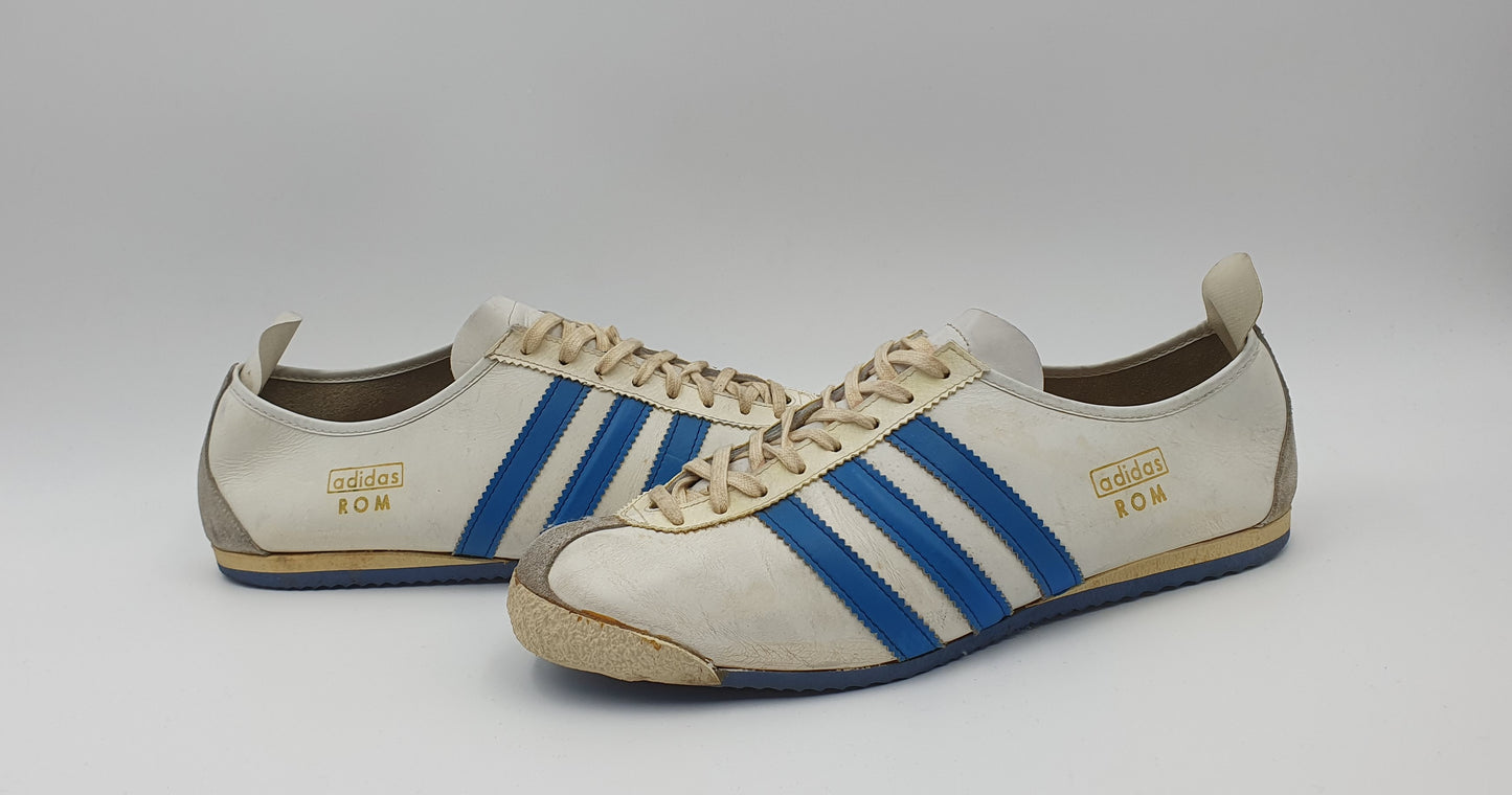 *TOP* Vintage 1960er Adidas Rom Western Germany UK 10 / EUR 44 2/3