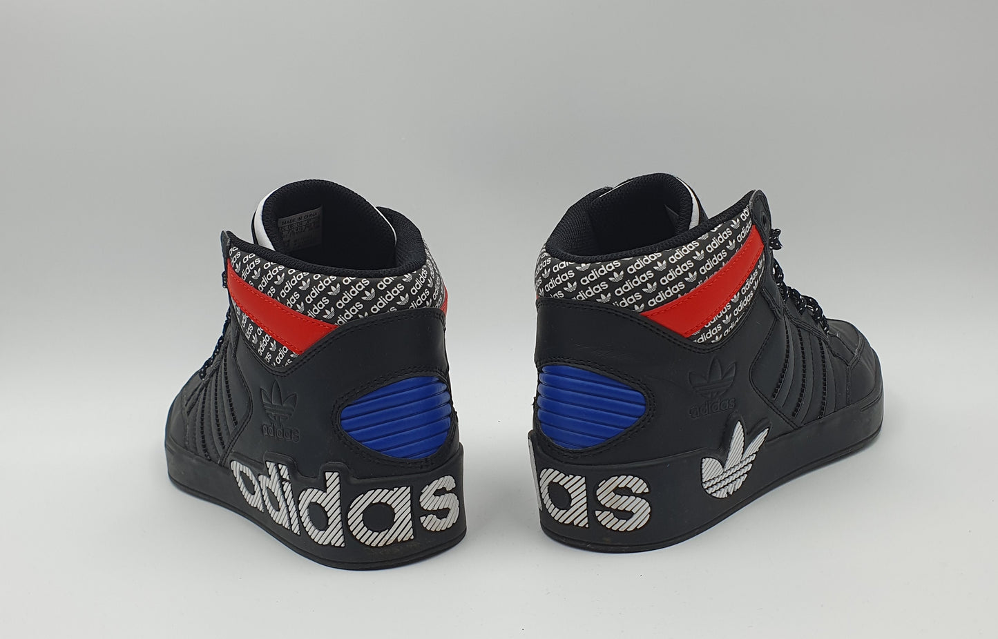 *VGC* 2019 Adidas Hard Court Hi 'Overbranding' UK 7.5 / EUR 41 1/3