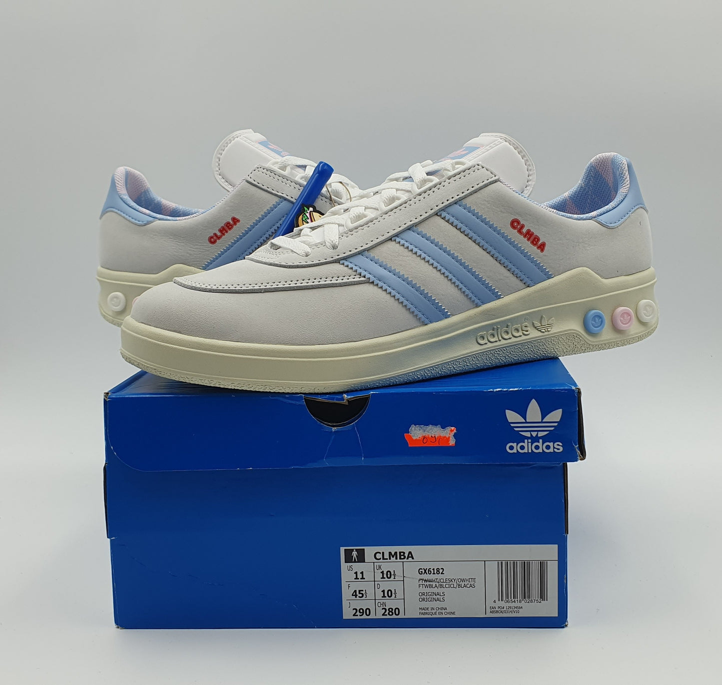 *NEU* 2022 Adidas CLMBA Columbia Retro Gr. UK 10,5 / EUR 45 1/3