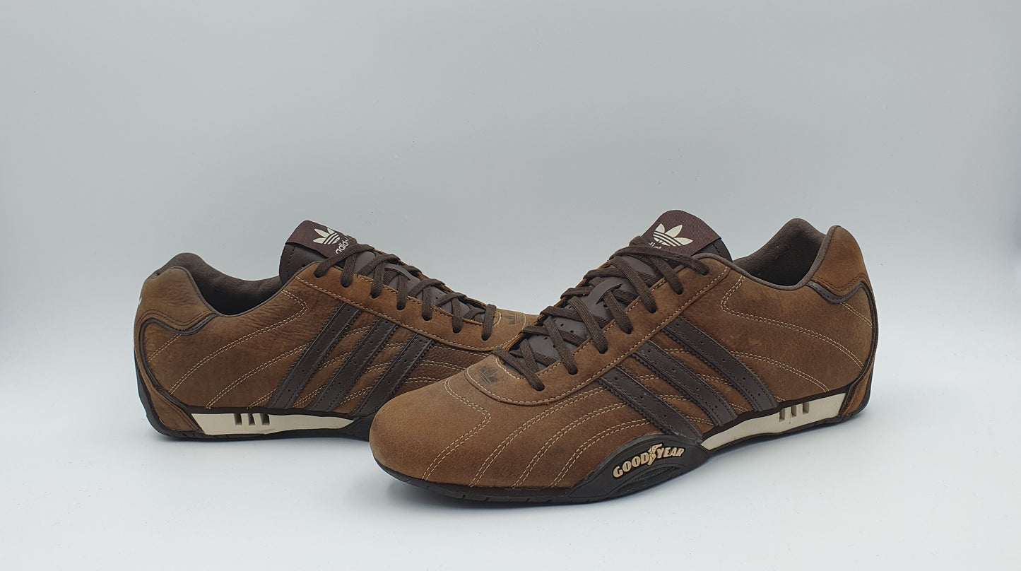 *NEU* 2010 Adidas Adi Racer Low Good Year Braun Gr. UK 12 / EUR 47 1/3