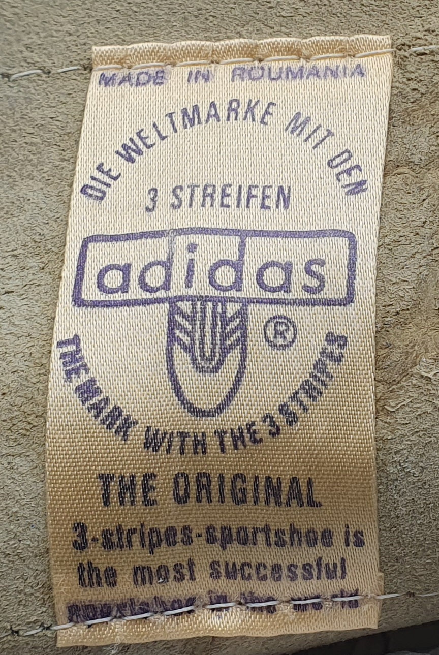 *NEW* Vintage 1970s Adidas Rekord UK 10.5 / EUR 45 1/3