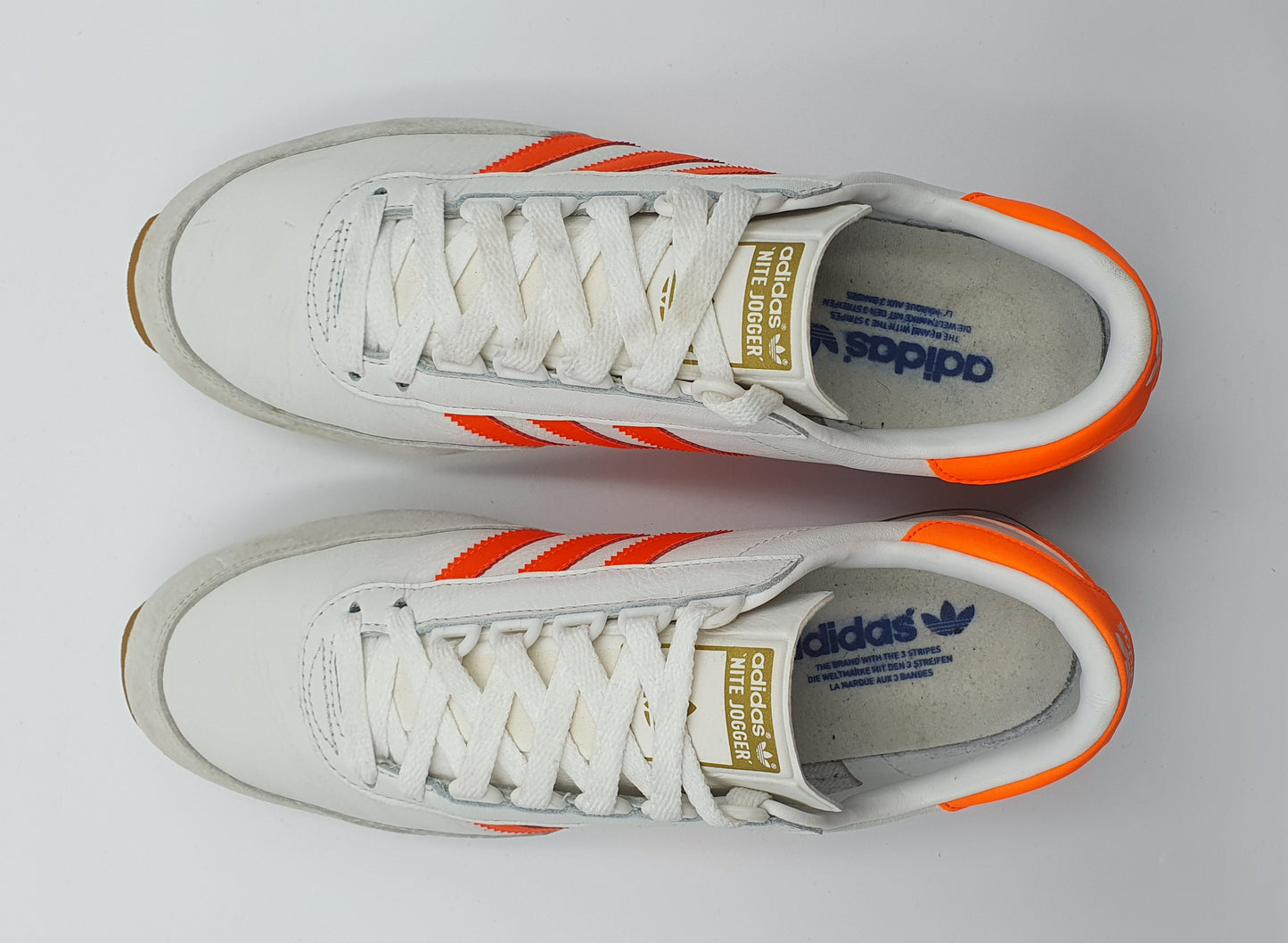 *VGC* 2015 Adidas Nite Jogger OG 'Solar Orange' UK 10.5 / EUR 45 1/3