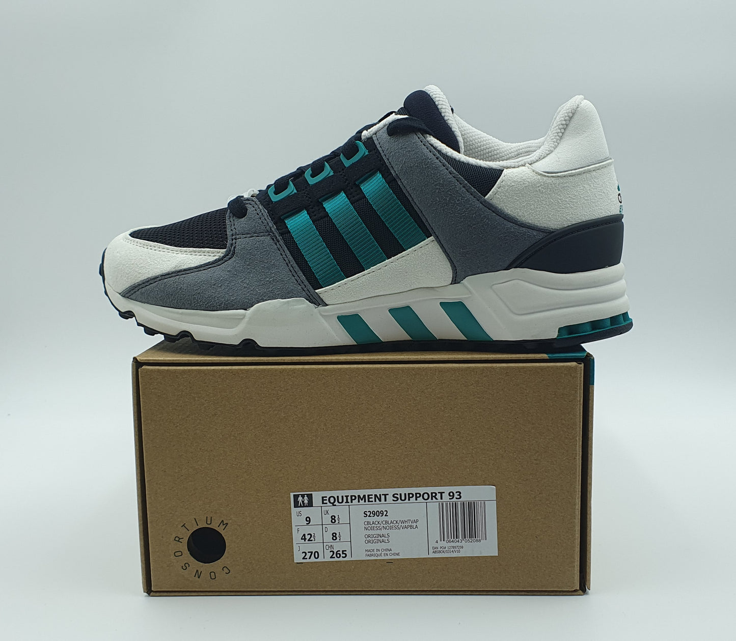 *NEU* 2021 Adidas Equipment Support 93 Gr. UK 8,5 / EUR 42 2/3