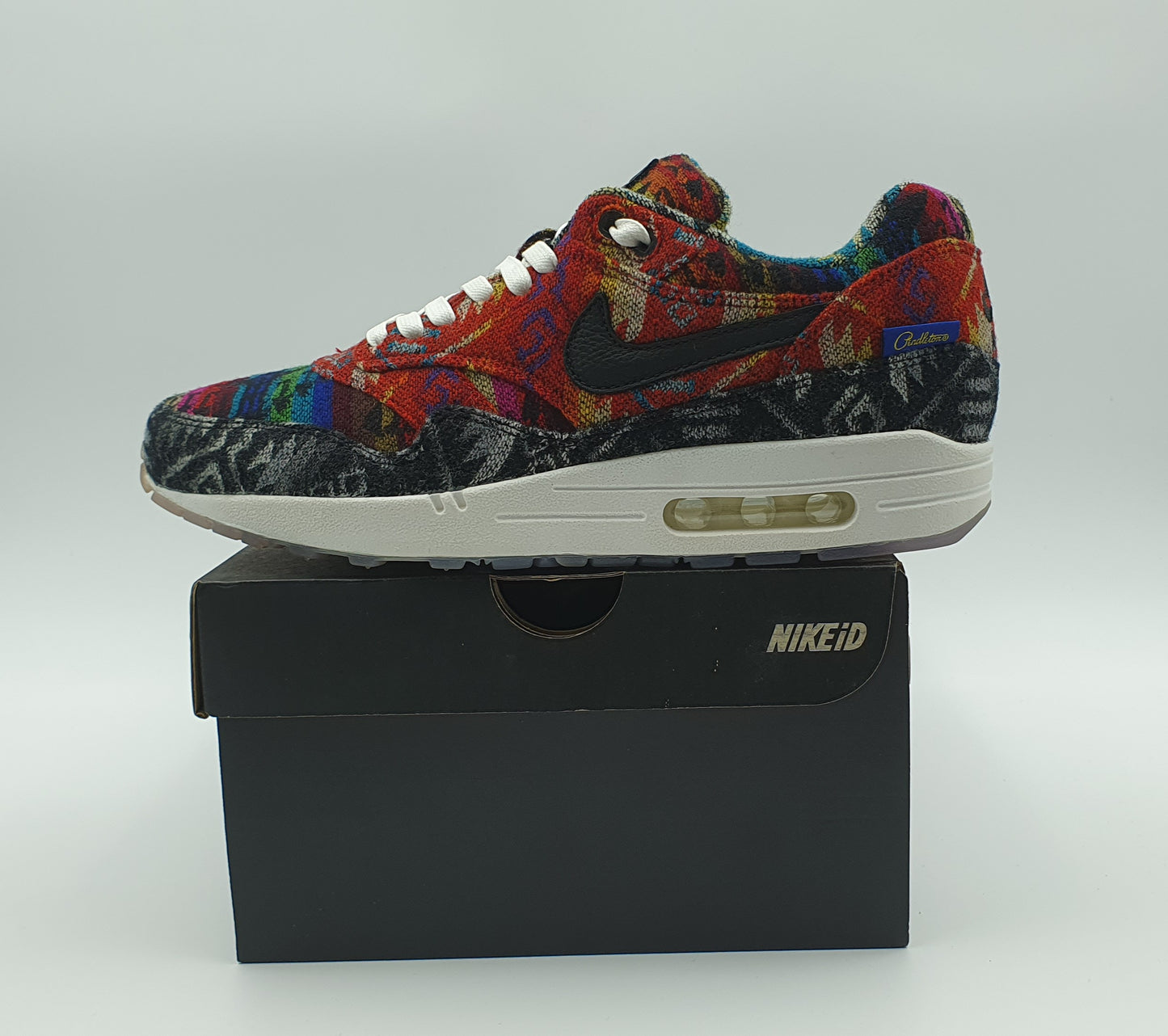 *BNIB* 2016 NIKEiD 'What The' X Pendleton Air Max 1 UK 8 / EUR 42.5