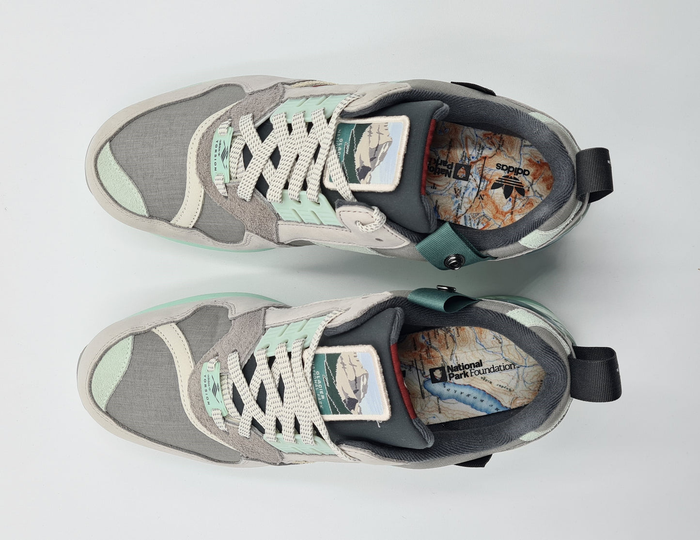 *LIKE NEW* 2021 Adidas ZX 9000 National Park Foundation 'Glacier' UK 9 / EUR 43 1/3
