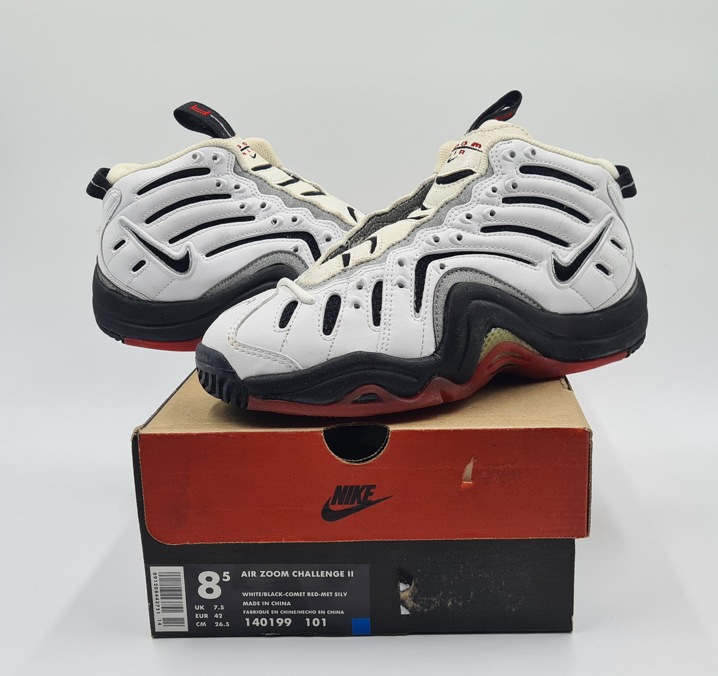 *BNIB* Vintage 1997 Nike Air Zoom Challenge II Andre Agassi UK 7.5 / EUR 42