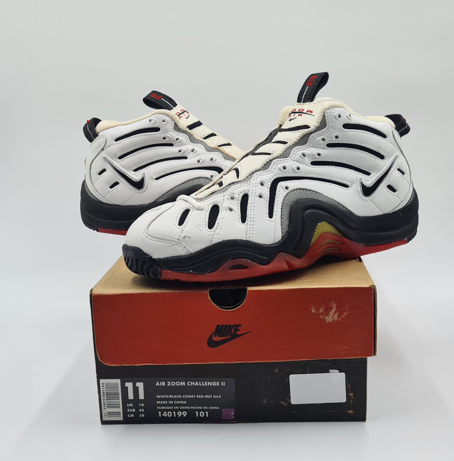 *BNIB* Vintage 1997 Nike Air Zoom Challenge II Andre Agassi UK 10 / EUR 45