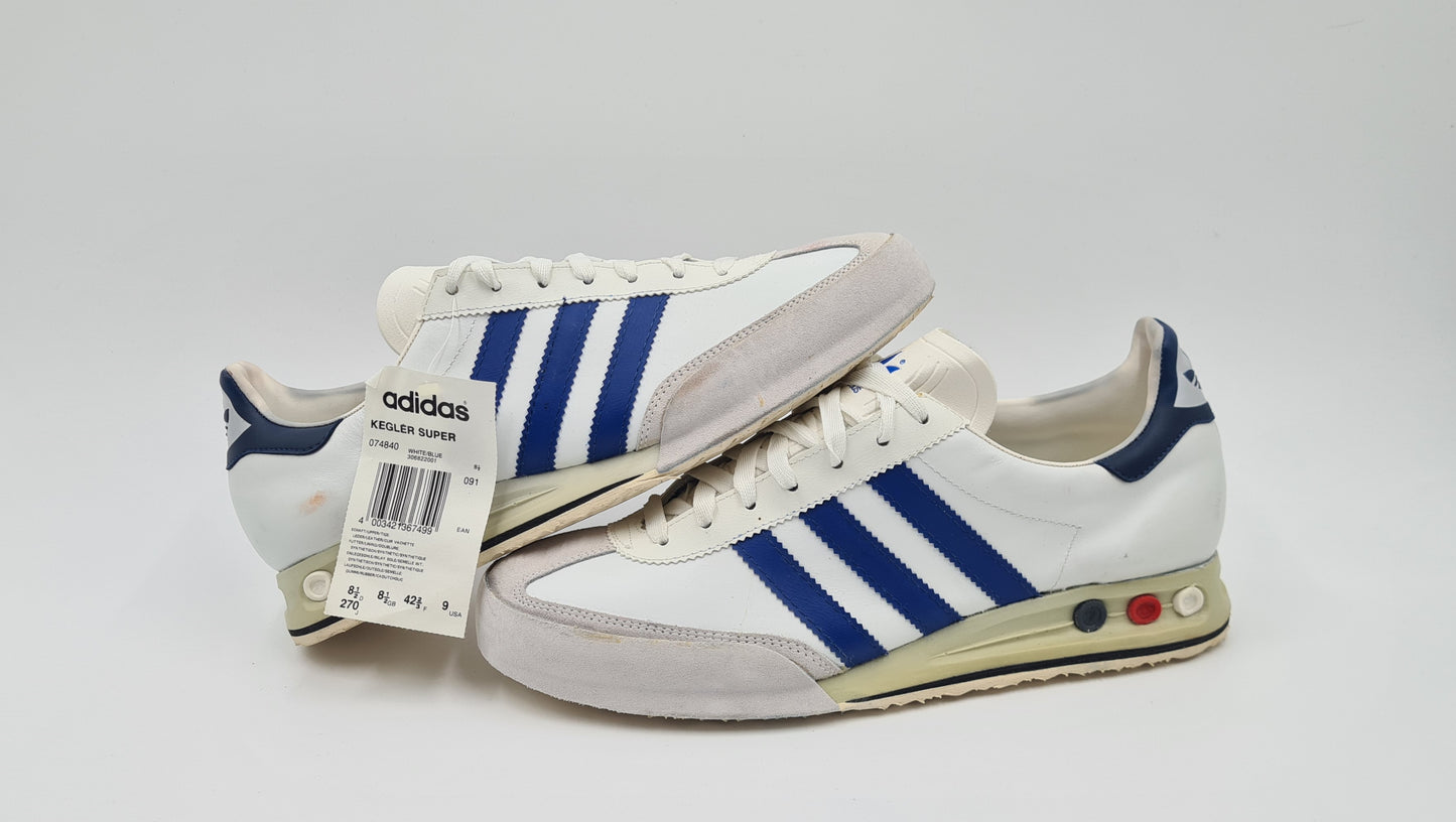 *NEW* Vintage 1994 Adidas Kegler Super Retro Size UK 8.5 / EUR 42 2/3