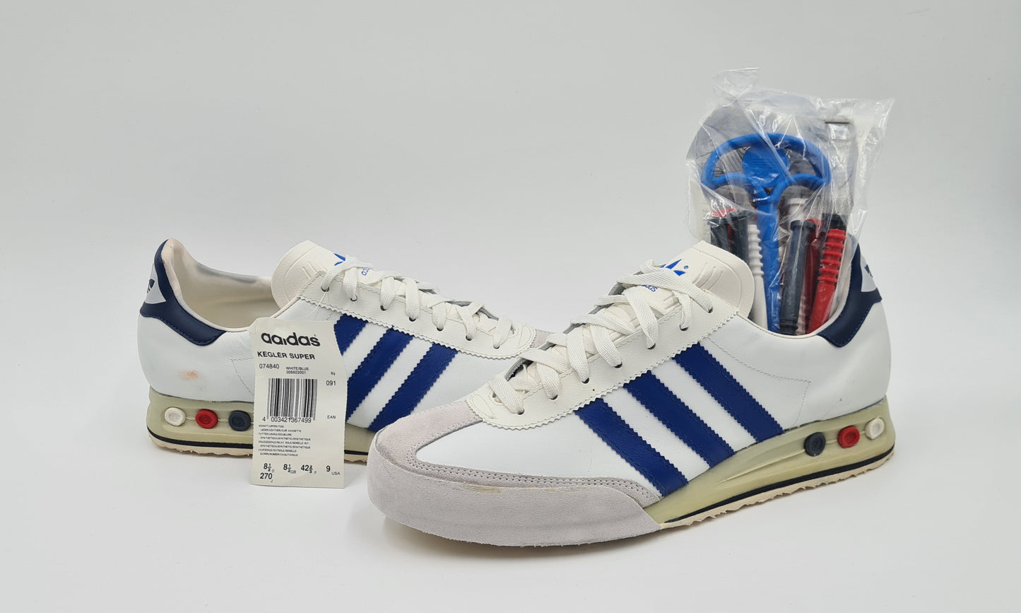 *NEW* Vintage 1994 Adidas Kegler Super Retro Size UK 8.5 / EUR 42 2/3