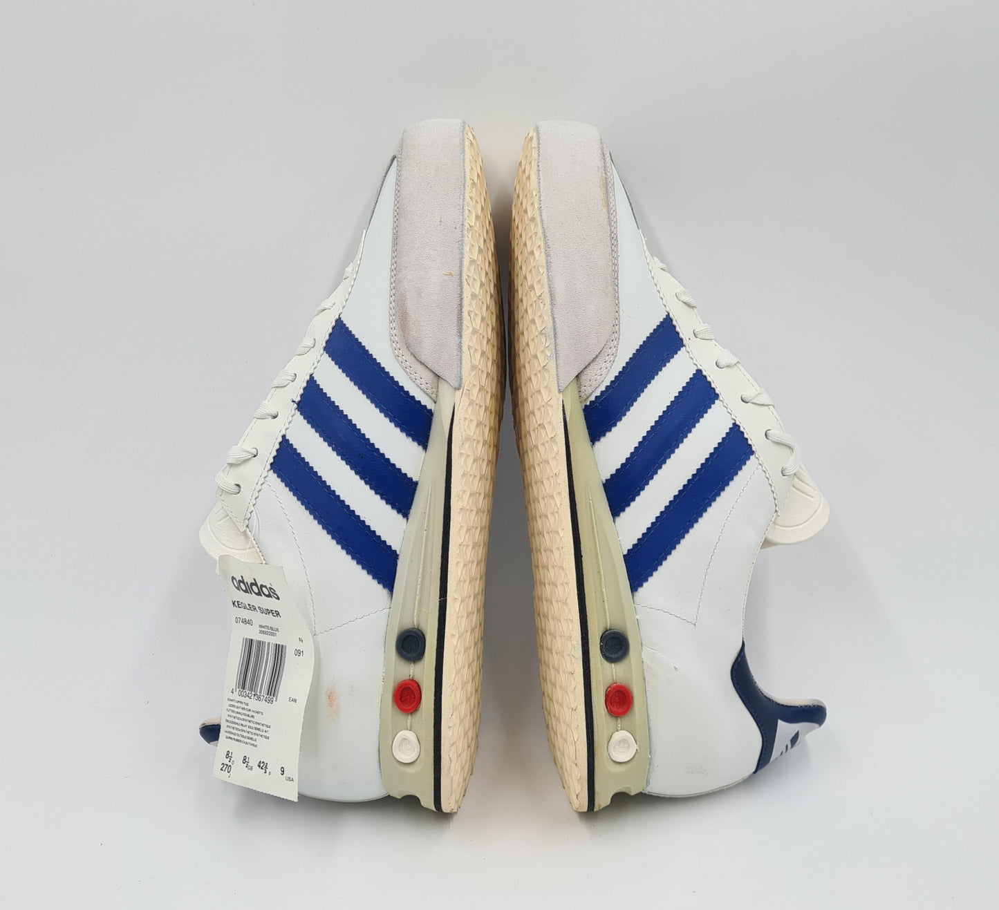 *NEW* Vintage 1994 Adidas Kegler Super Retro Size UK 8.5 / EUR 42 2/3