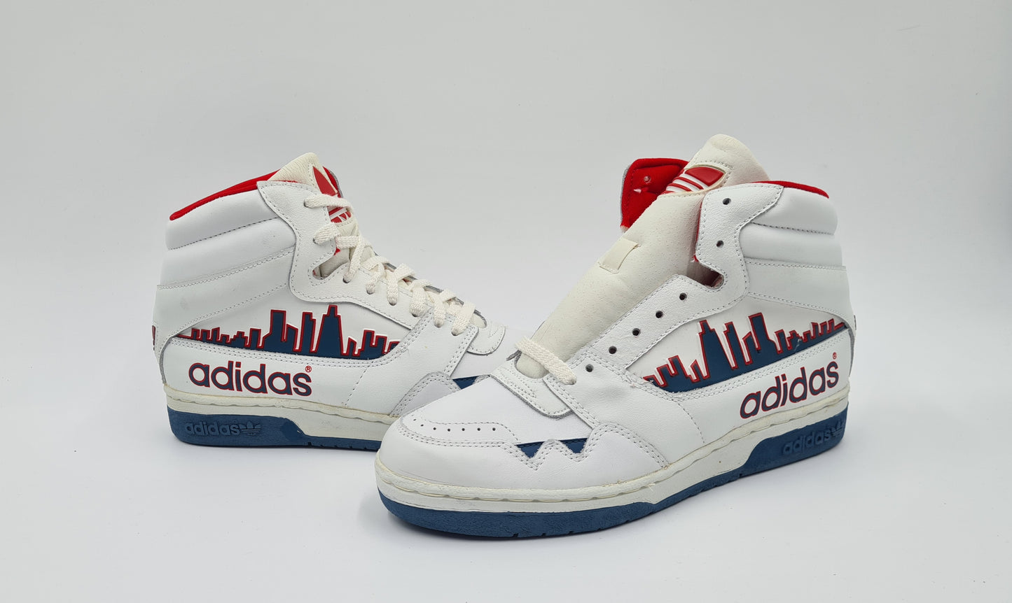 *NEU* Vintage 1988 Adidas Harlem Skyline UK 7 / EUR 40 2/3