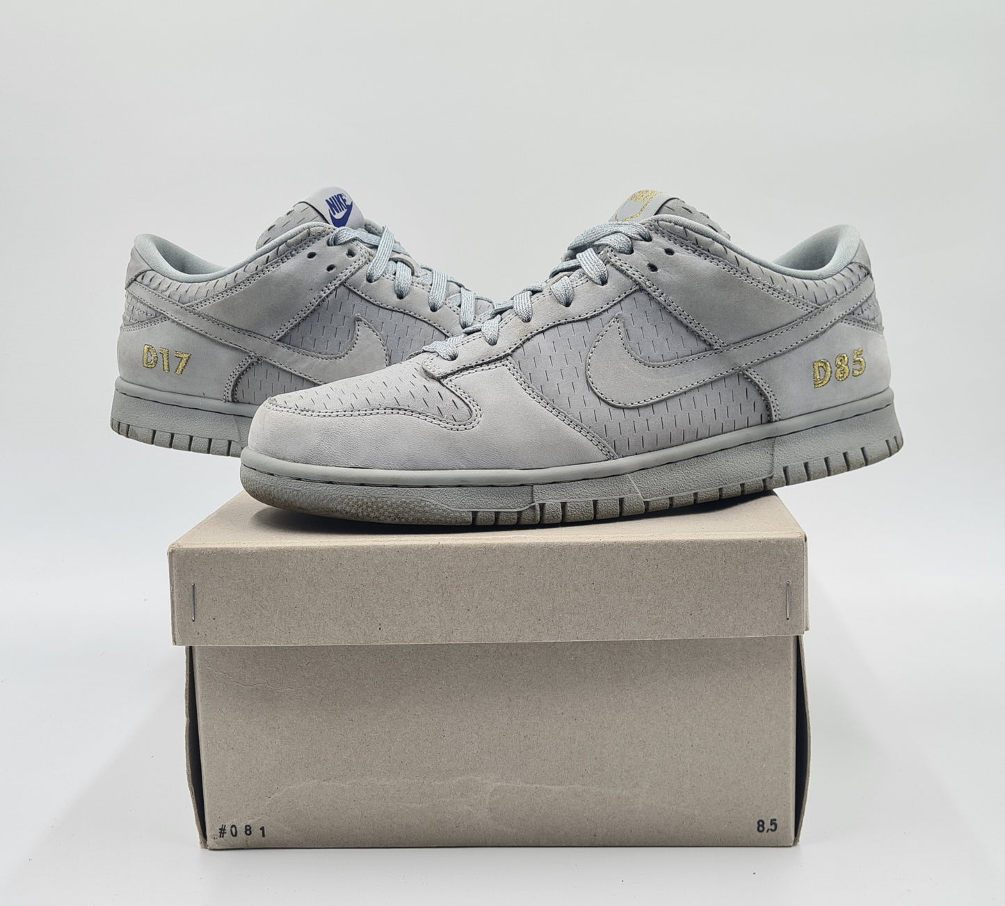 2017 Nike Dunk Low 'Plattenbau' # 081 / 240 UK 7.5 / EUR 42