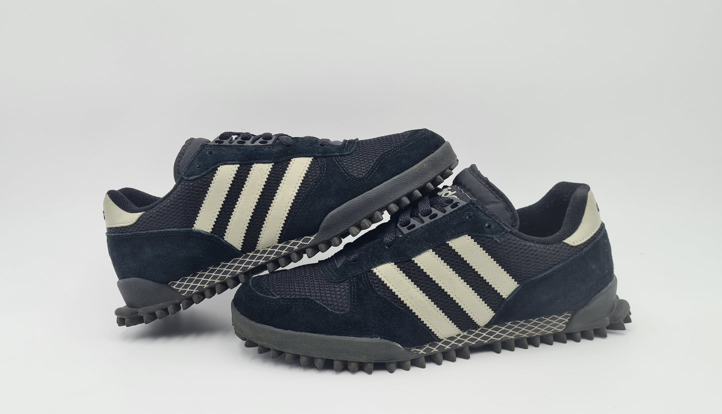 *VGC* 2008 Adidas Marathon TR Black UK 8.5 / EUR 42 2/3