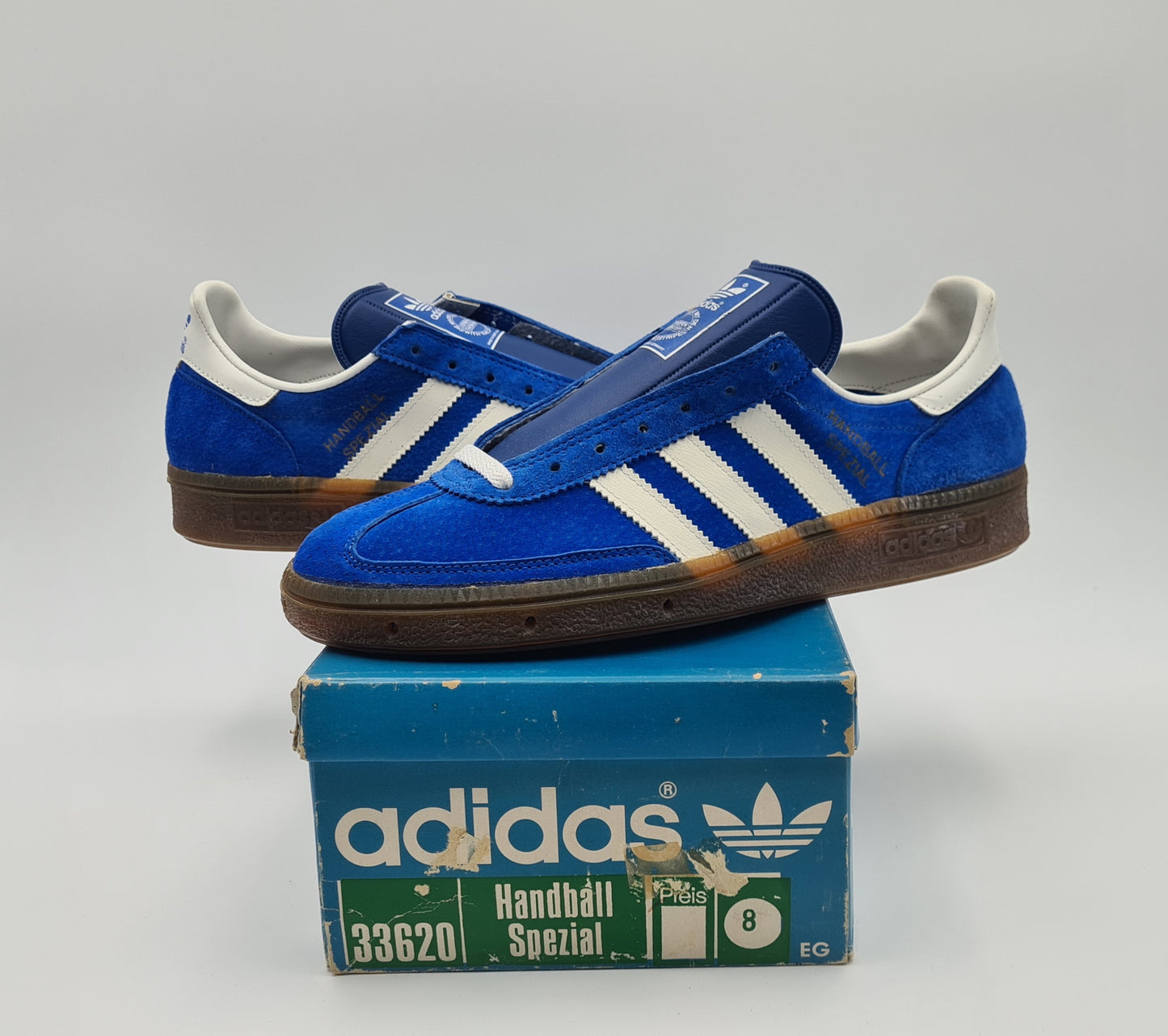 *NEU* Vintage 1980er Adidas Handball Spezial UK 8 / EUR 42