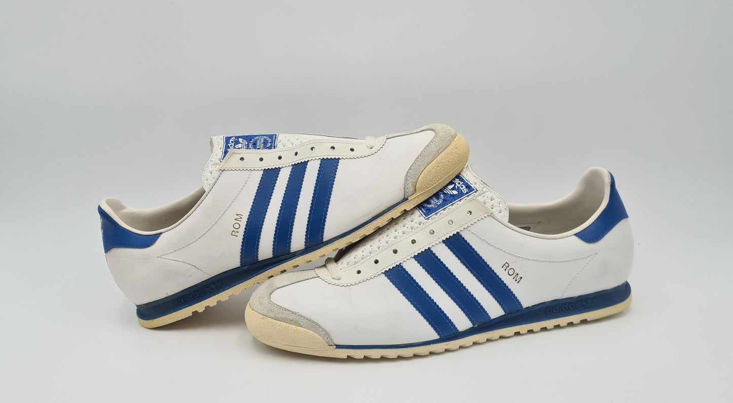 *NEU* Vintage 1980er Adidas Rom West Germany UK 12 / EUR 47 1/3