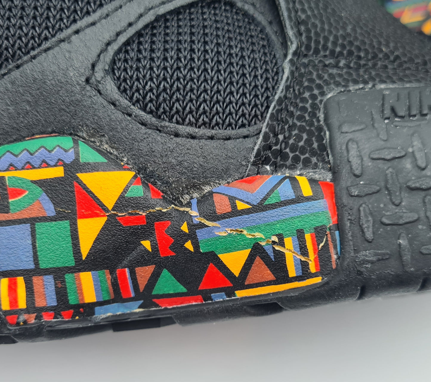 *NEU* Vintage 1993 Nike Air Raid II Peace Urban Jungle Spike Lee UK 7,5 / EUR 42